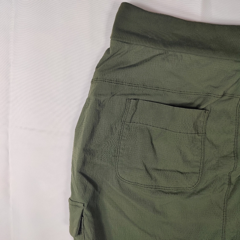 Athleta Trekkie Skort Skirt Olive Khaki Green Size 4 Tennis Athleisure Outdoors - Picture 6 of 13